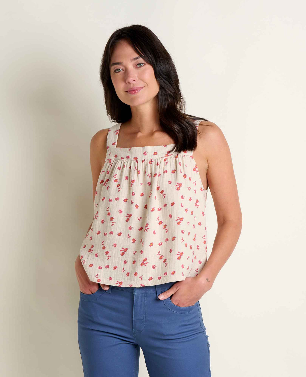 Toad&Co Tate Double Weave Tank - Wrinkle-Free Hemp & Organic Cotton