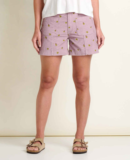 Toad&Co Women's Coaster Cord Short - Organic Cotton Stretch Shorts