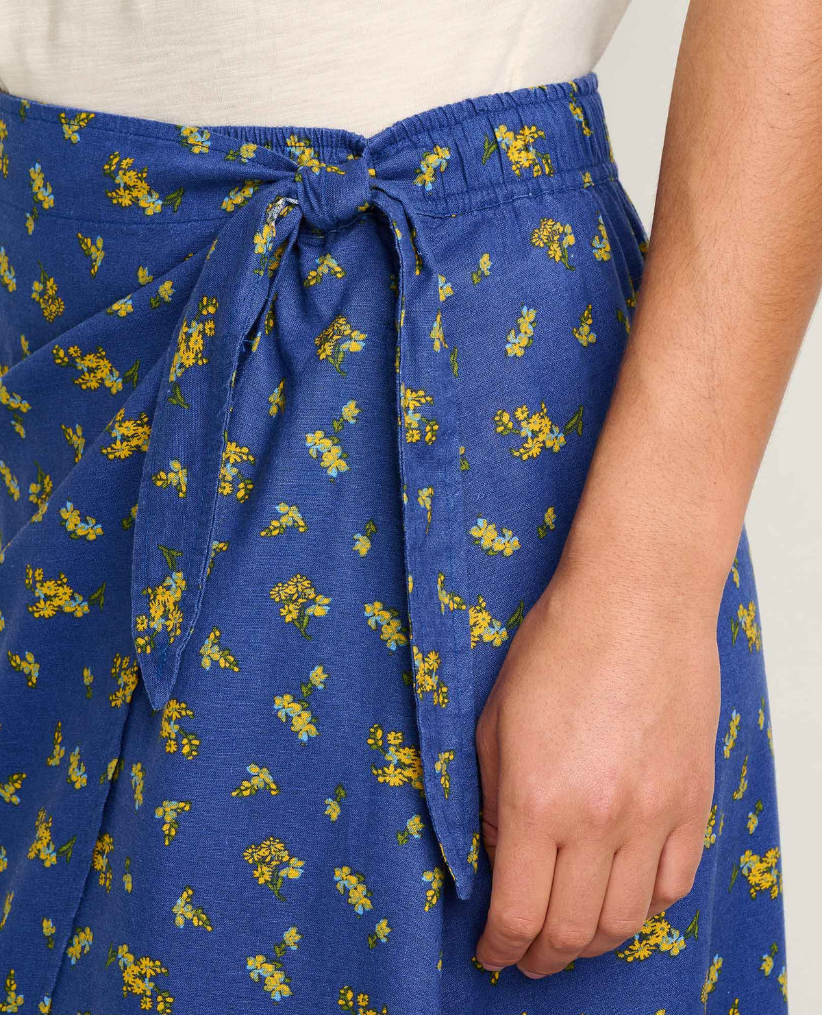 Toad&Co Taj Wrap Midi Skirt - Anti-Wrinkle Hemp & TENCEL™ Travel Skirt