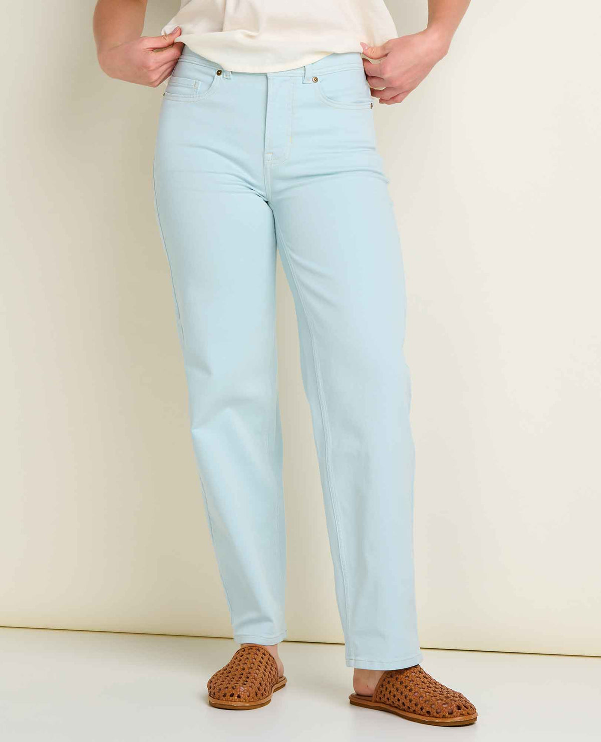 Toad&Co Women's Tamarack Straight Jean - Organic Cotton Stretch Denim