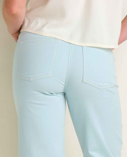 Toad&Co Women's Tamarack Straight Jean - Organic Cotton Stretch Denim