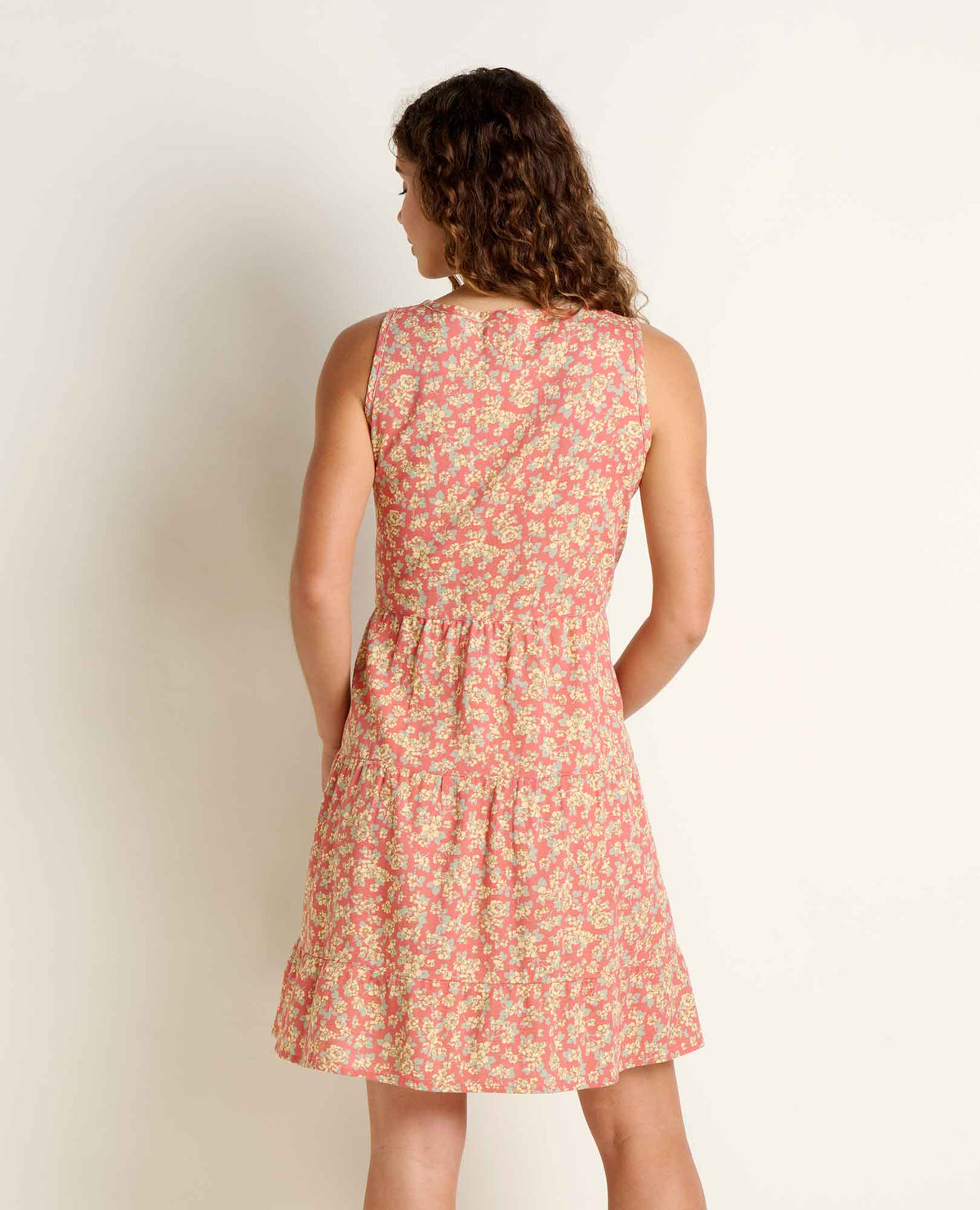 Toad&Co Manzana Tiered Tank Dress - Organic Cotton Flirty Tiered Sundress