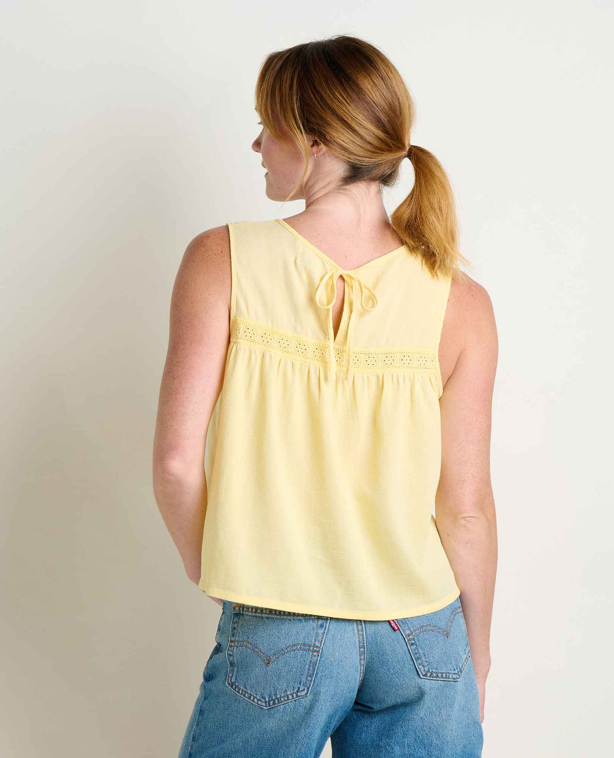 Toad&Co Manzana Pin Tuck Tank - 100% Organic Cotton Pintuck Tank Top