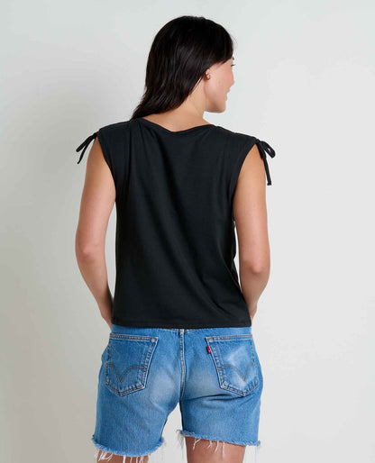 Toad&Co Anza Cinch V-Neck Tank Top - Organic Cotton