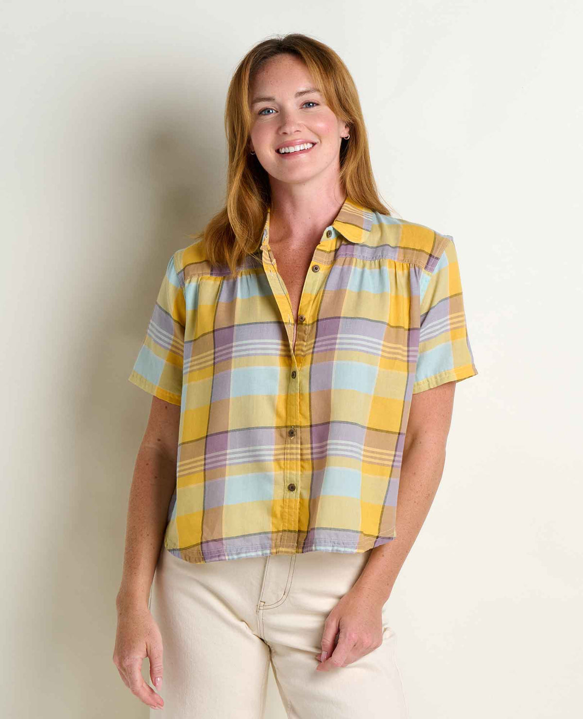 Toad&Co Holly Shirt - 100% Organic Cotton Boxy Women's Shirt