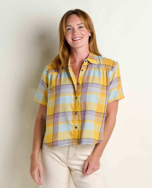 Toad&Co Holly Shirt - 100% Organic Cotton Boxy Women's Shirt