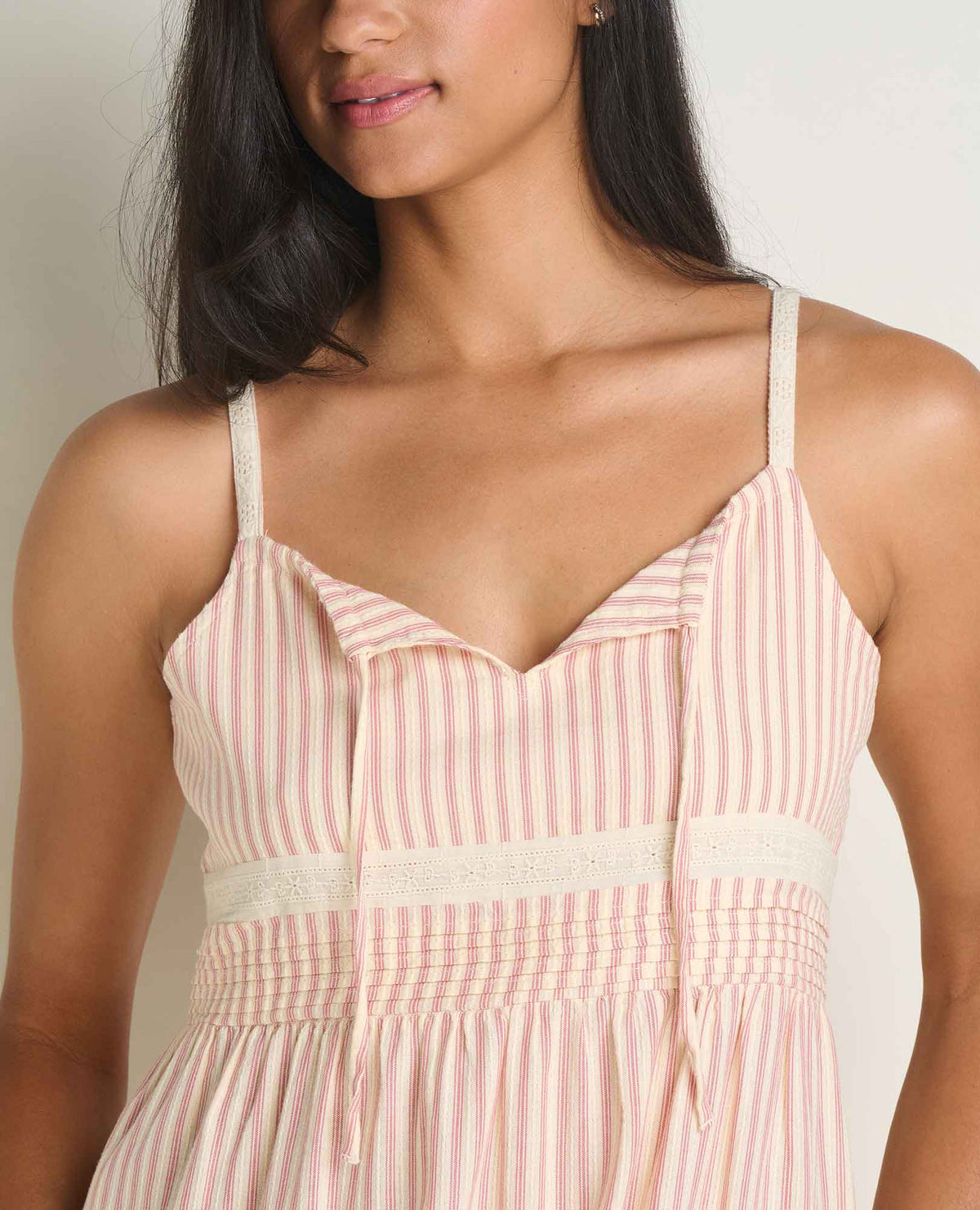 Toad&Co Airscape Tank Midi Dress - Breathable Organic Cotton A-Line Dress