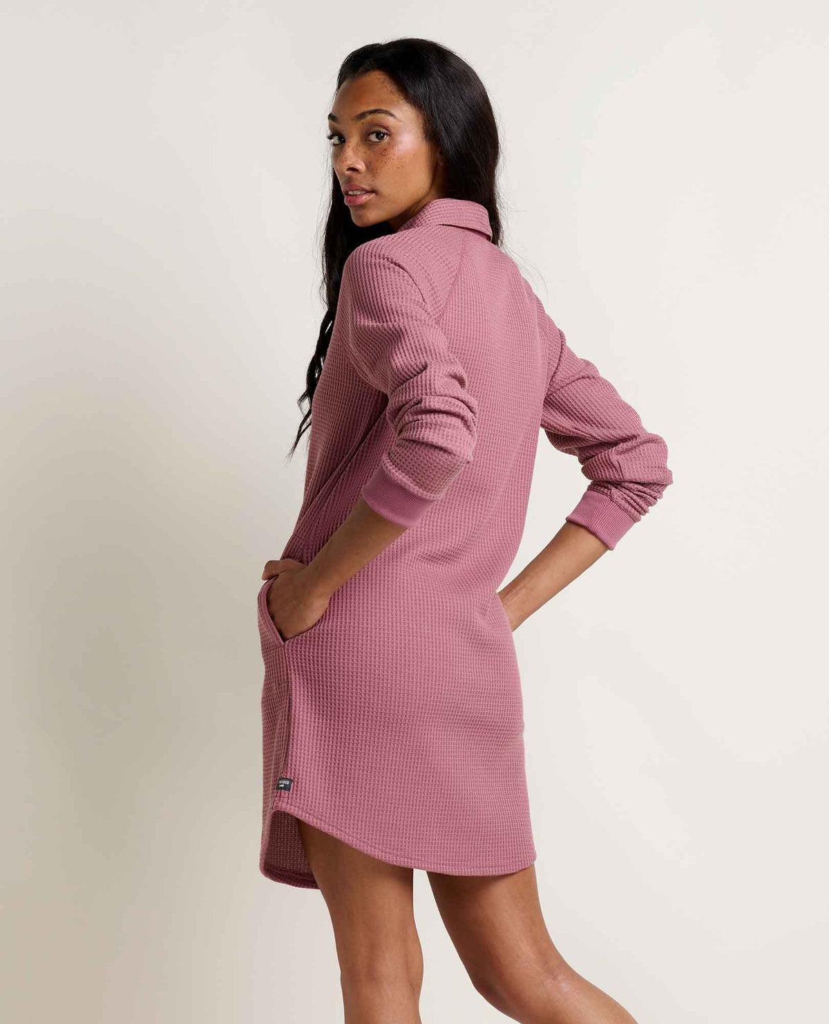 Toad&Co Women's Bitterroot Waffle Henley Dress