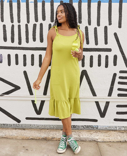 Toad&Co Dandelion Organic Cotton Midi Dress - by Toad&Co
