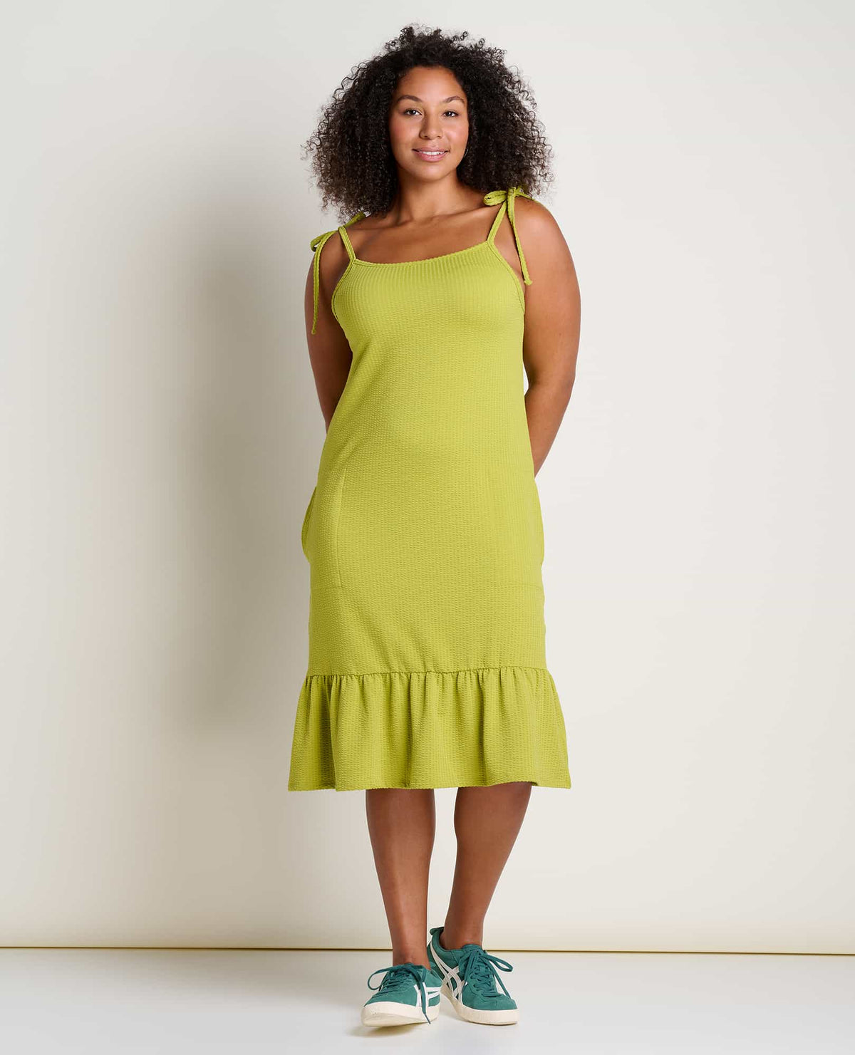 Toad&Co Dandelion Organic Cotton Midi Dress - by Toad&Co
