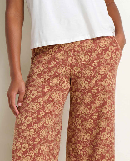 Toad&Co Chaka Wide Leg Pull On Lounge Pant - Versatile & Cozy
