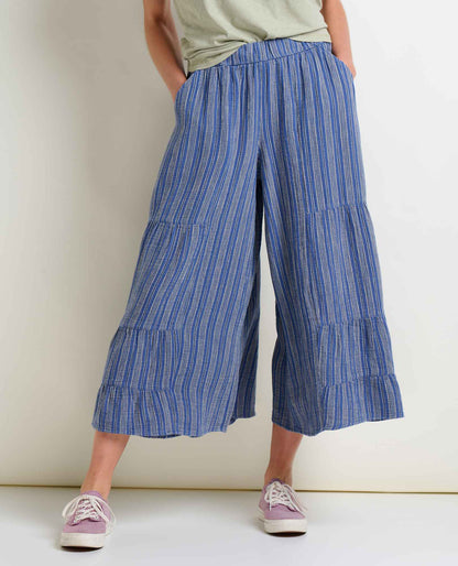 Toad&Co Tate Double Weave Palazzo Pant - Flowy & Wide Leg