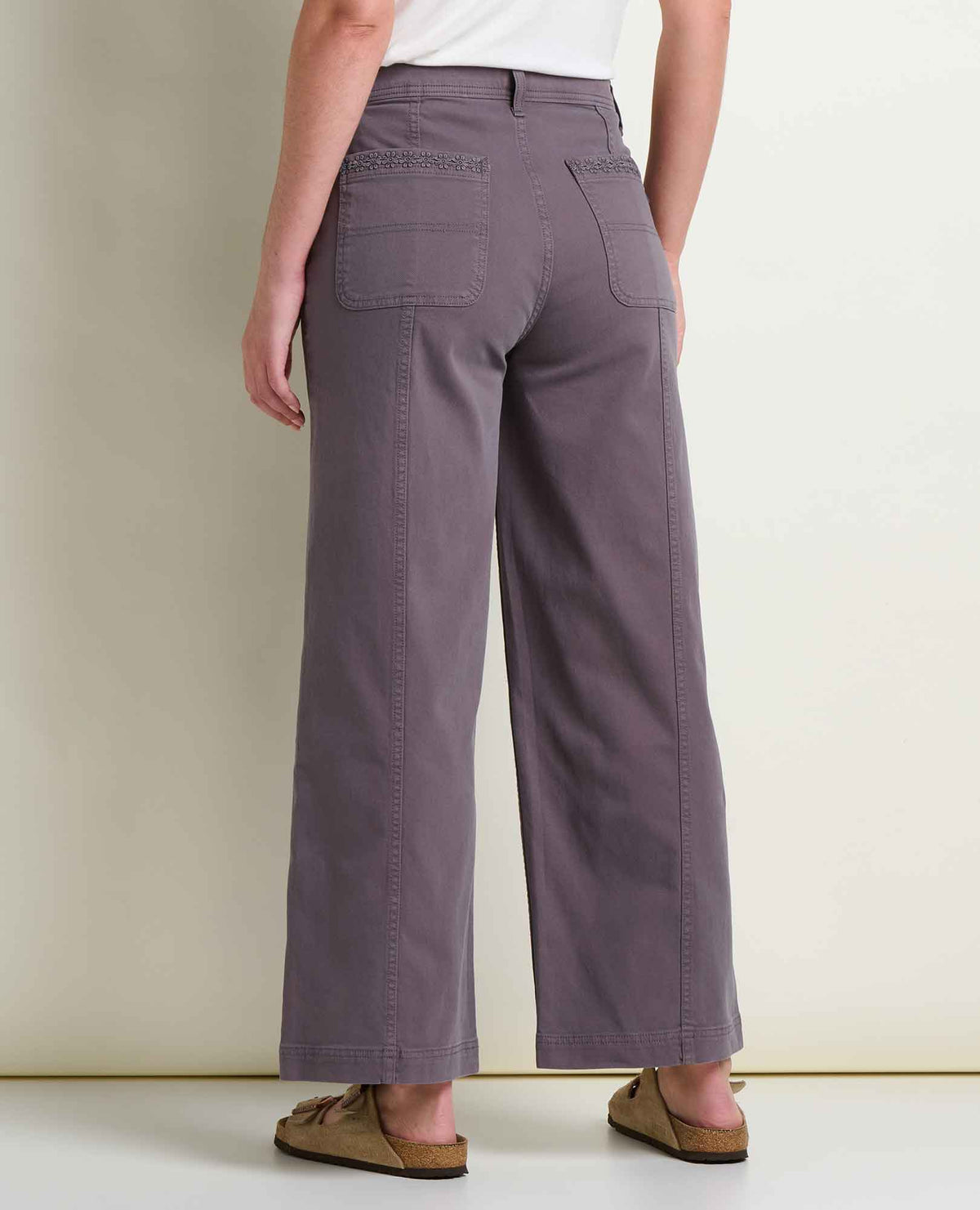 Toad&Co Linden Canvas Wide Leg Sailor Pant - Organic Cotton