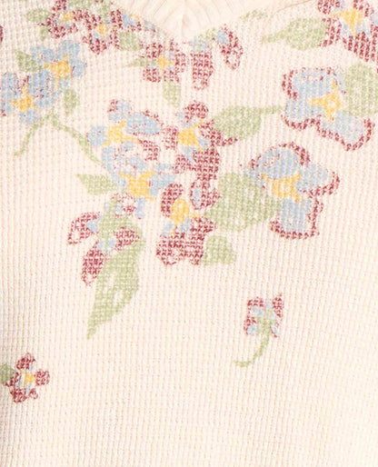 Toad&Co Bianca Patterned Pullover Sweater - Recycled Cotton V-Neck Sweater