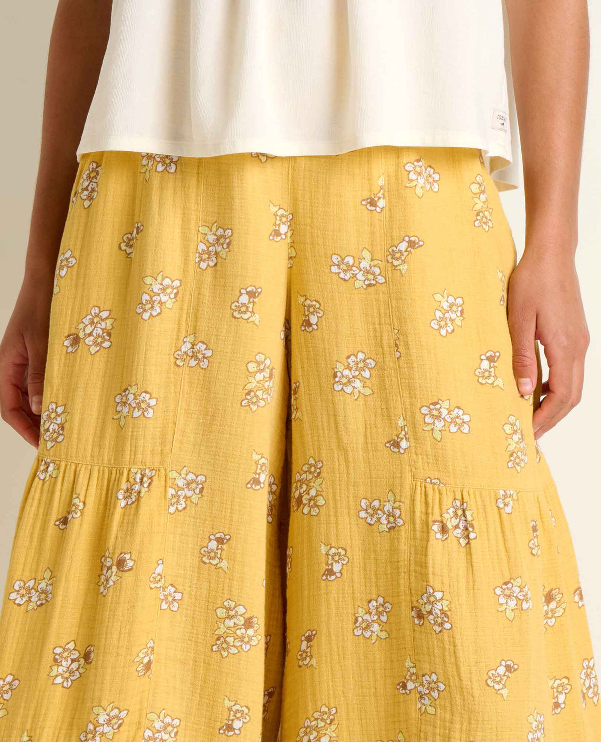 Toad&Co Tate Double Weave Palazzo Pant - Flowy & Wide Leg