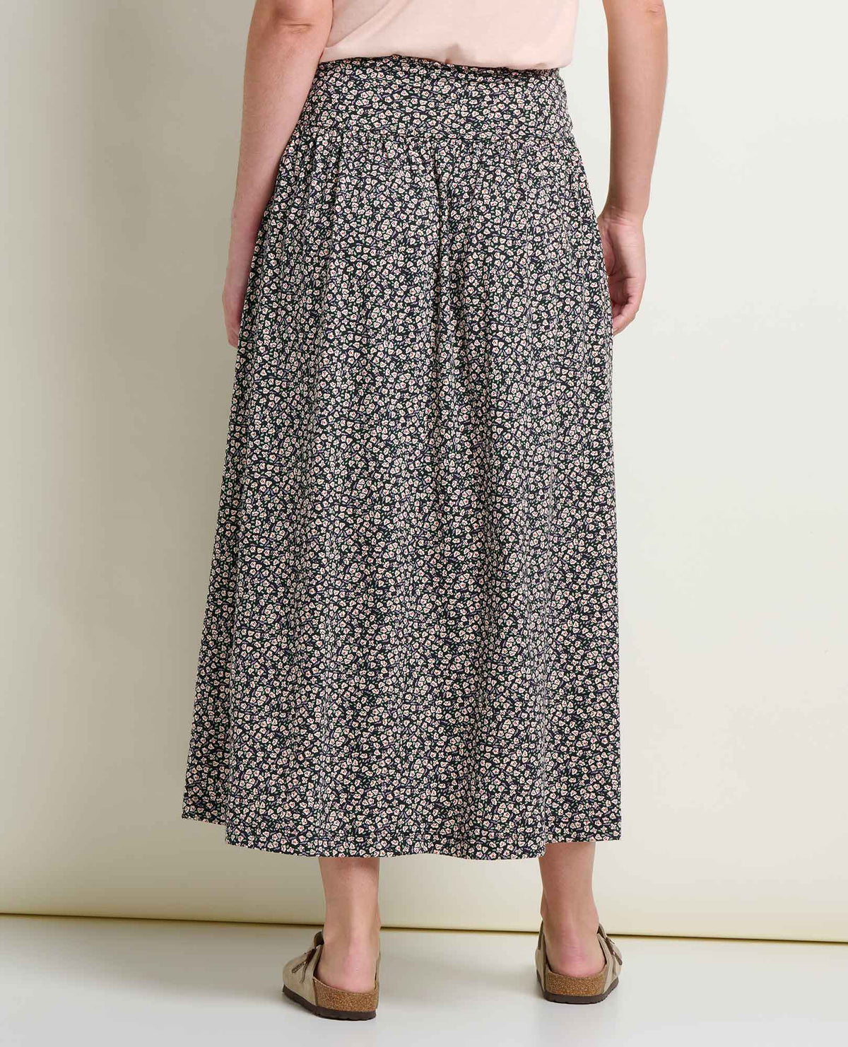 Toad&Co Chaka Midi Skirt - Organic Cotton & TENCEL™ A-Line Midi Skirt