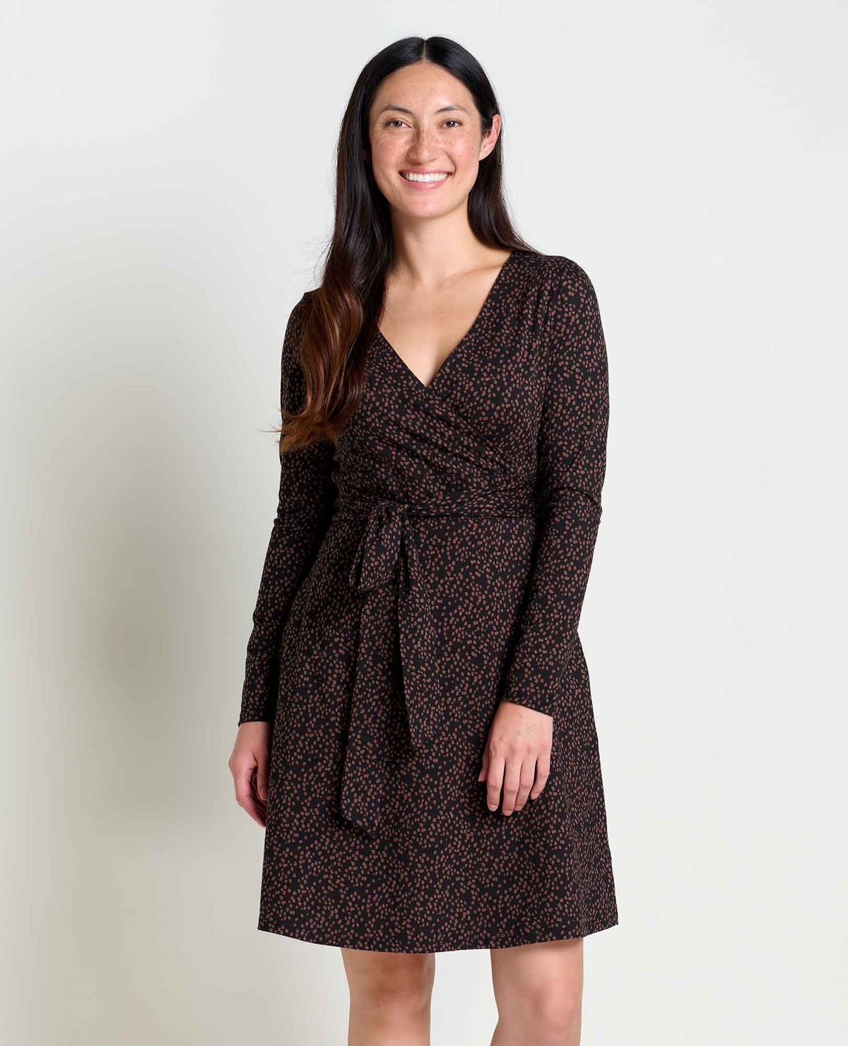Toad&Co Women's Cue Wrap Dress - Organic Cotton and Tencel Dress by Toad&Co