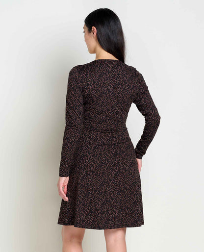 Toad&Co Women's Cue Wrap Dress - Organic Cotton and Tencel Dress by Toad&Co