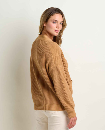 Toad&Co Bianca Oversized Shaker Cardigan - Organic & Recycled Cotton