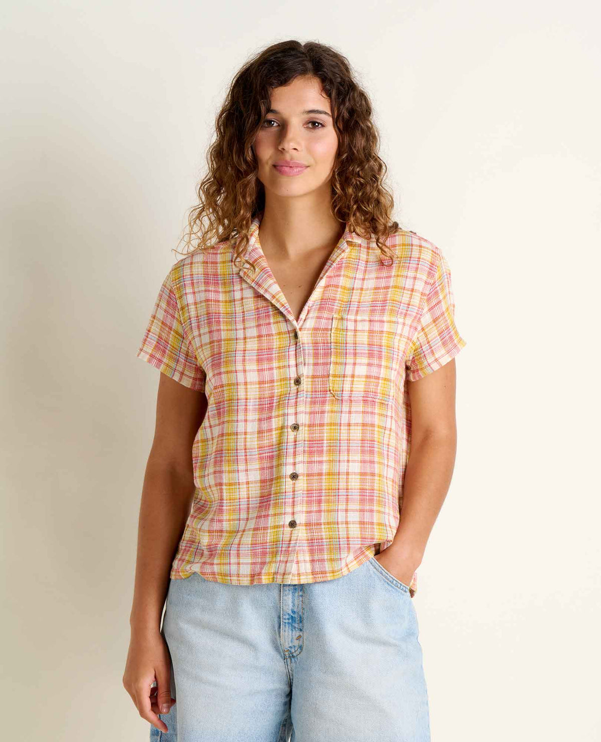 Toad&Co Camp Cove Shirt - Organic Cotton Travel Shirt for Women