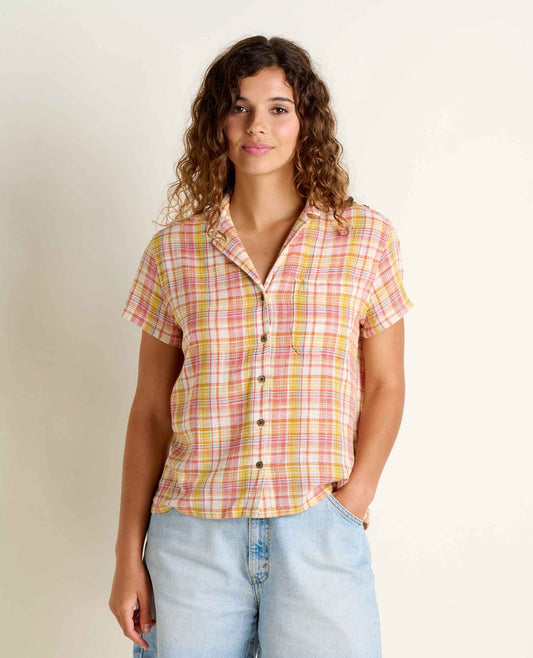 Toad&Co Camp Cove Shirt - Organic Cotton Travel Shirt for Women