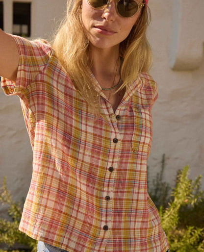 Toad&Co Camp Cove Shirt - Organic Cotton Travel Shirt for Women