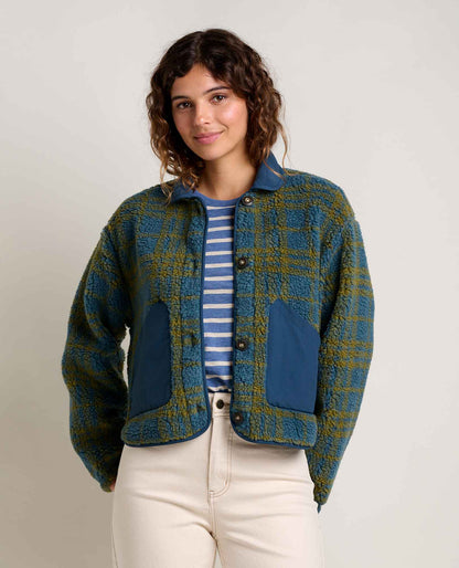 Toad&Co Women's Recycled Sherpa Jacket - Sustainable Warmth