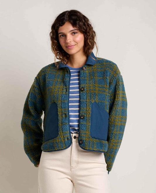 Toad&Co Women's Recycled Sherpa Jacket - Sustainable Warmth