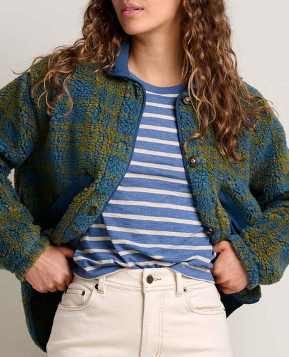 Toad&Co Women's Recycled Sherpa Jacket - Sustainable Warmth