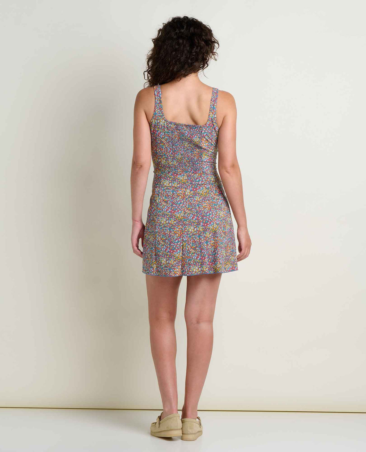Toad&Co Sunkissed Tank Godet Dress - Quick-Dry Fit & Flare Travel Dress