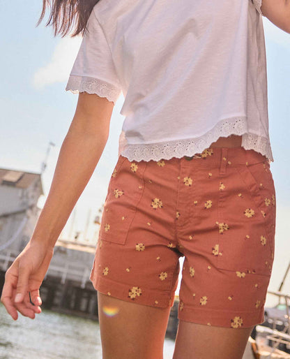 Toad&Co Women's Earthworks Camp Short - Organic Cotton Shorts by Toad&Co