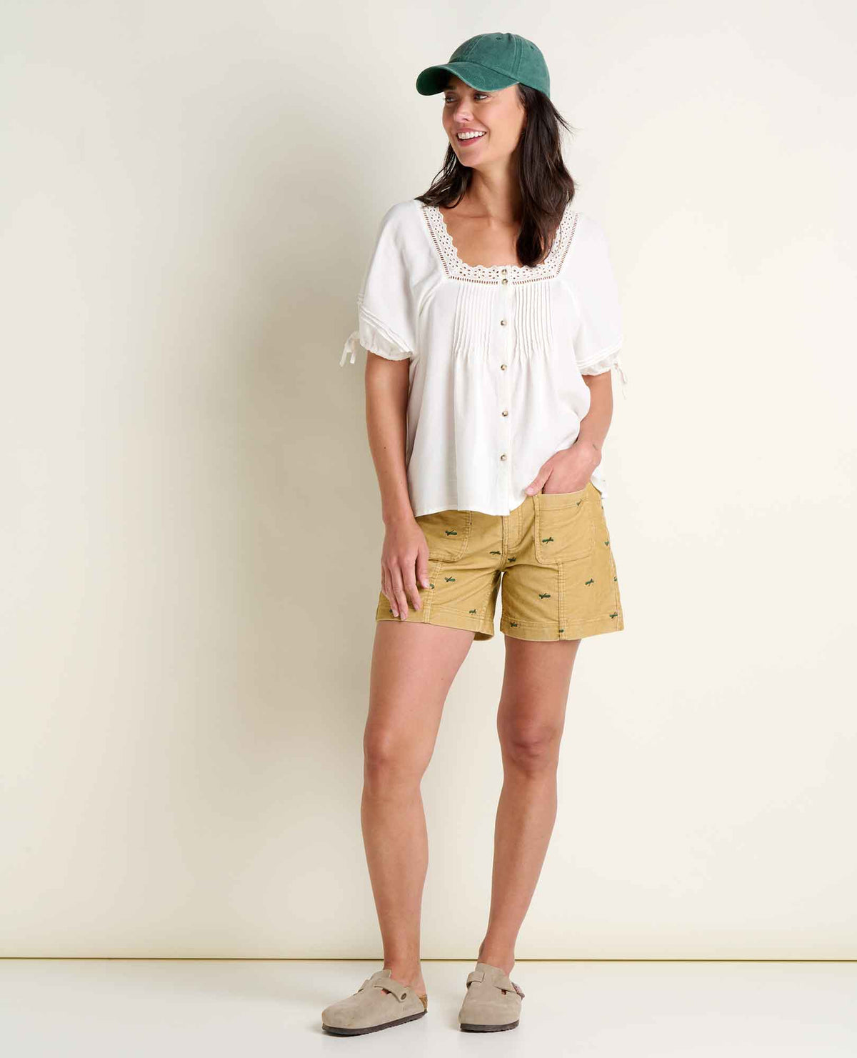 Toad&Co Manzana Peasant Shirt - 100% Organic Cotton Boho Women's Shirt