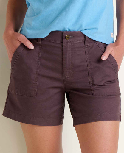 Toad&Co Women's Earthworks Camp Short - Organic Cotton Shorts by Toad&Co