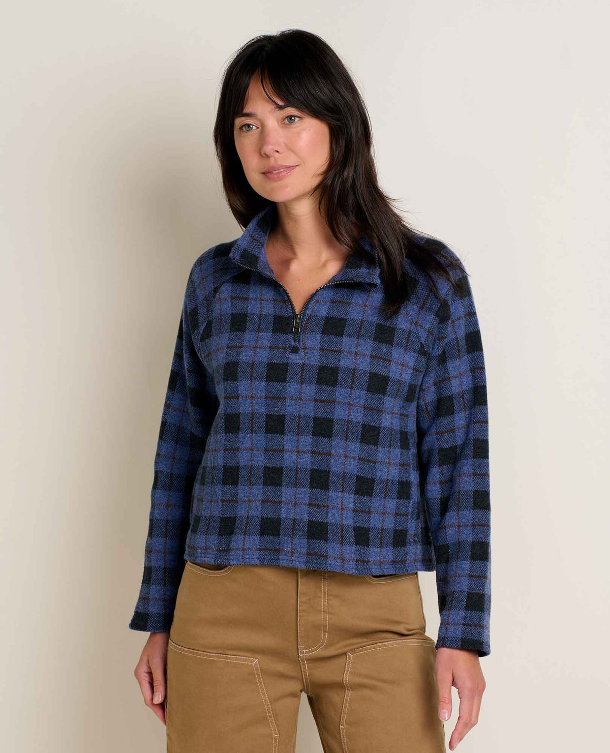 Toad&Co Women's Kennicott Italian Wool Quarter Zip