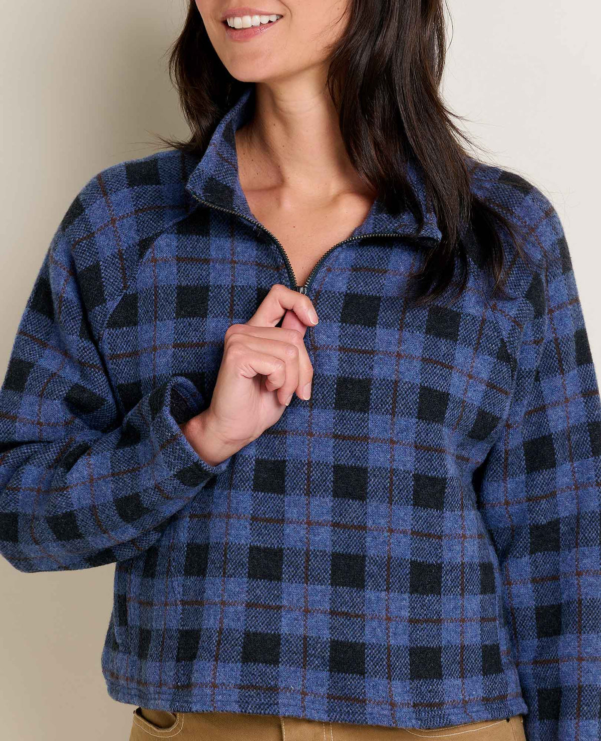 Toad&Co Women's Kennicott Italian Wool Quarter Zip