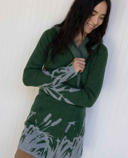 Toad&Co Heartfelt Merino Wool Open Front Cardigan Hoodie