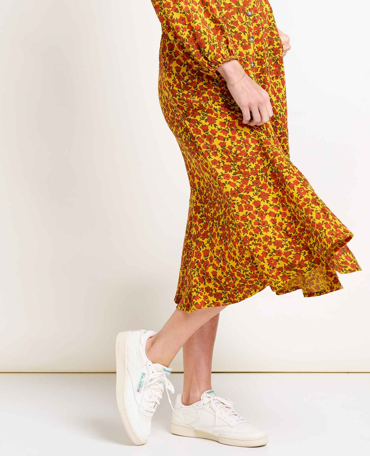 Toad&Co Manzana Organic Cotton Midi Dress