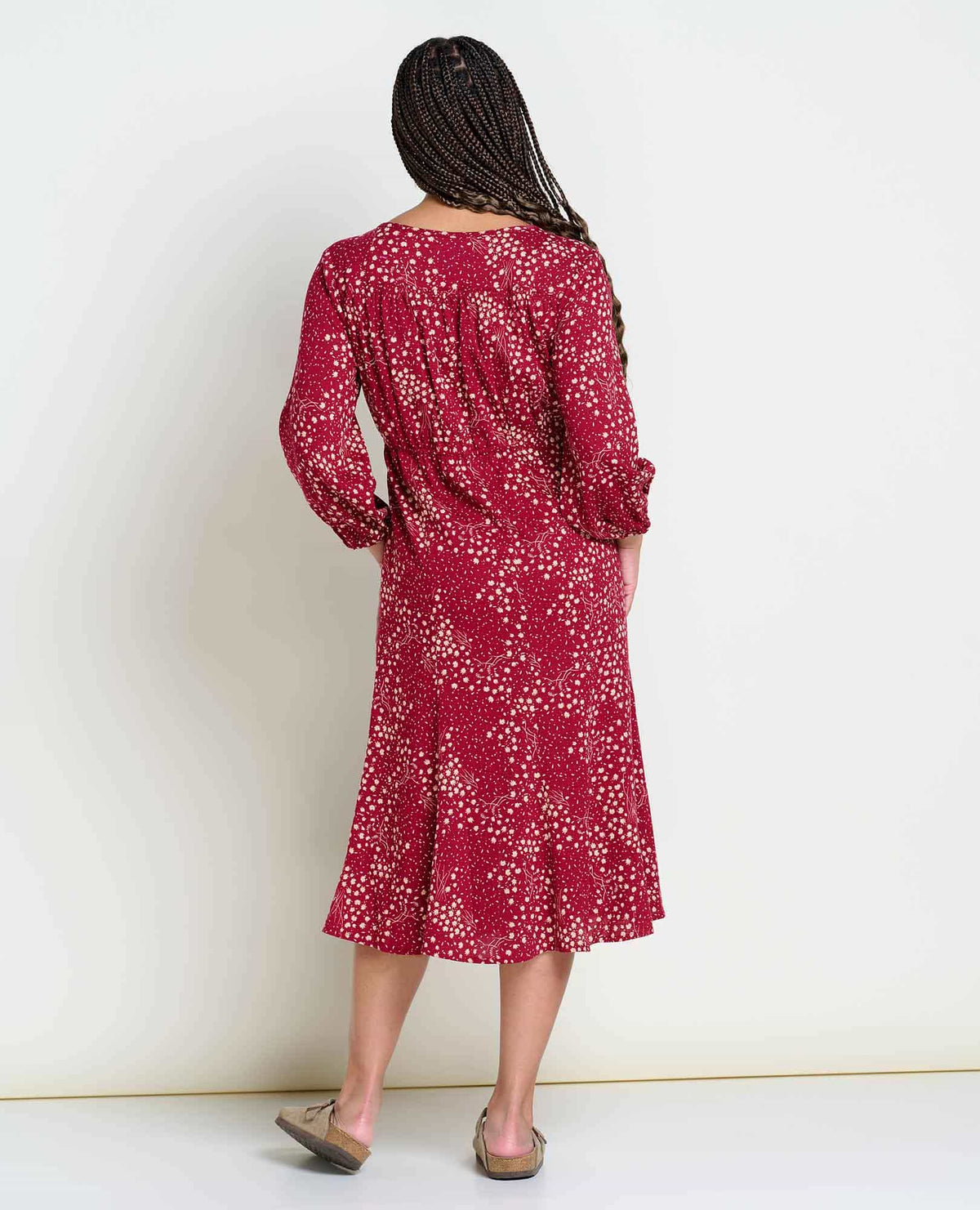 Toad&Co Manzana Organic Cotton Midi Dress