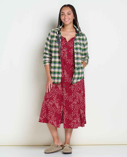 Toad&Co Manzana Organic Cotton Midi Dress