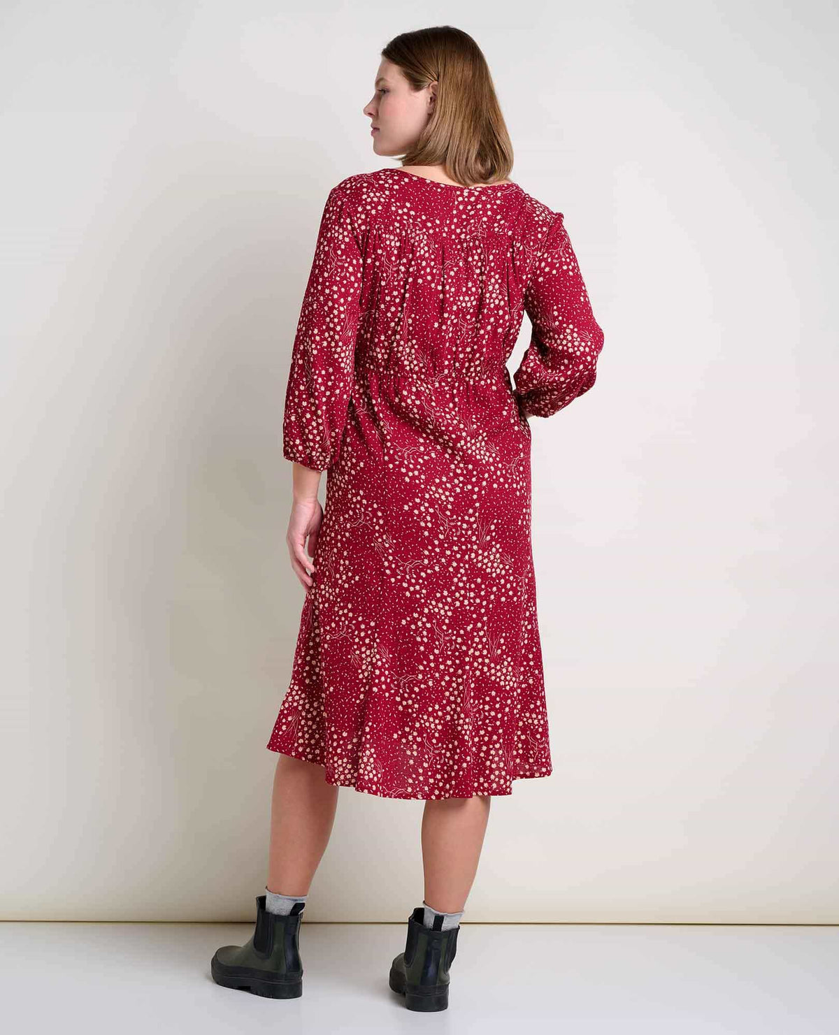 Toad&Co Manzana Organic Cotton Midi Dress