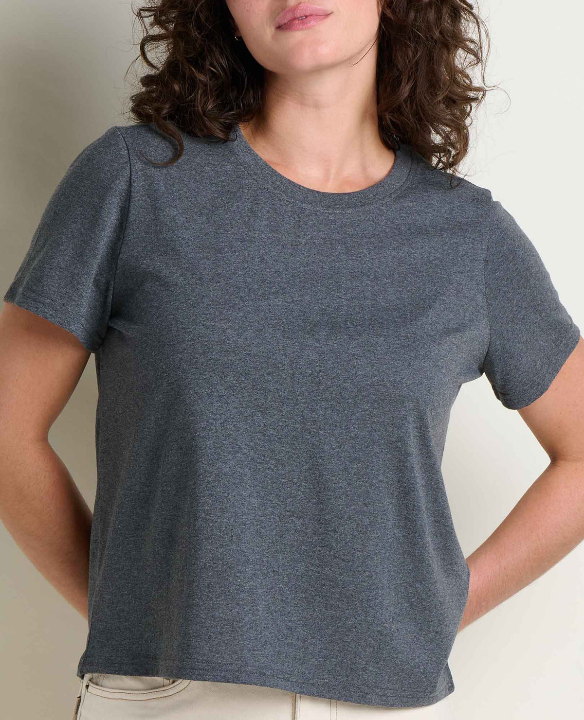 Toad&Co Women's Re-Form Crew Tee - Sustainable Recycled Cotton T-Shirt