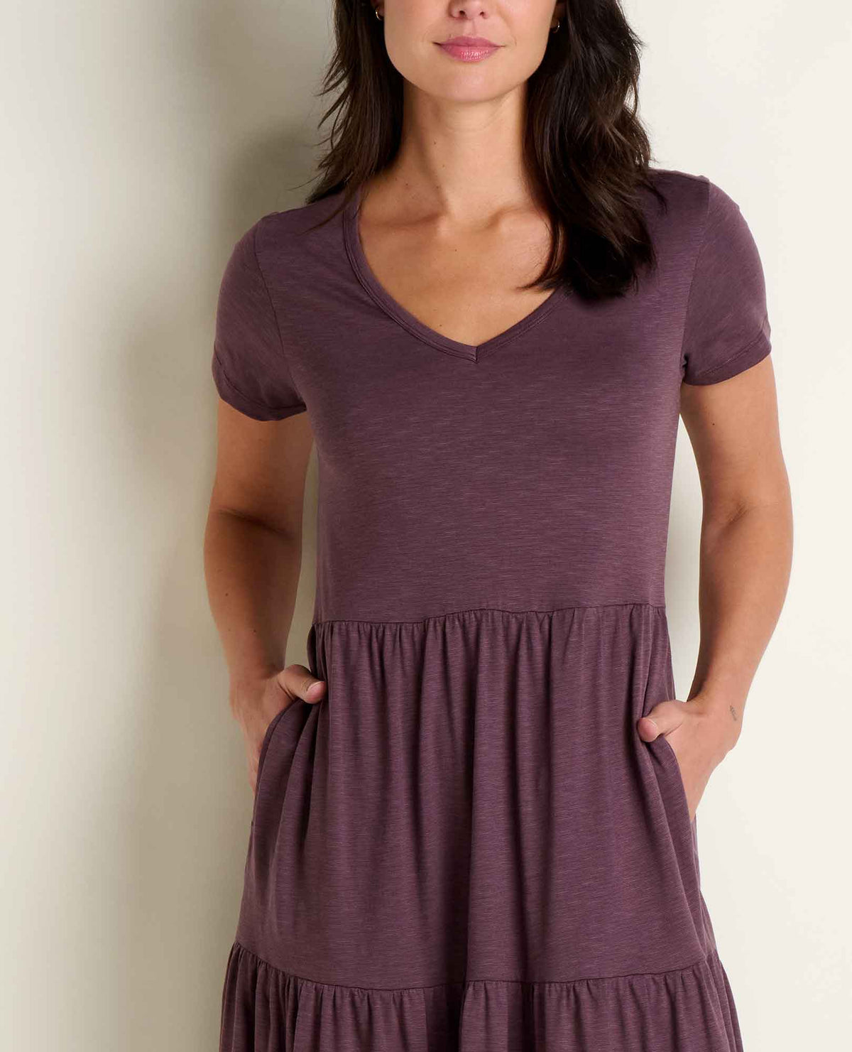 Toad&Co Marley Tiered Midi Dress - Organic Cotton & TENCEL™ Midi Dress