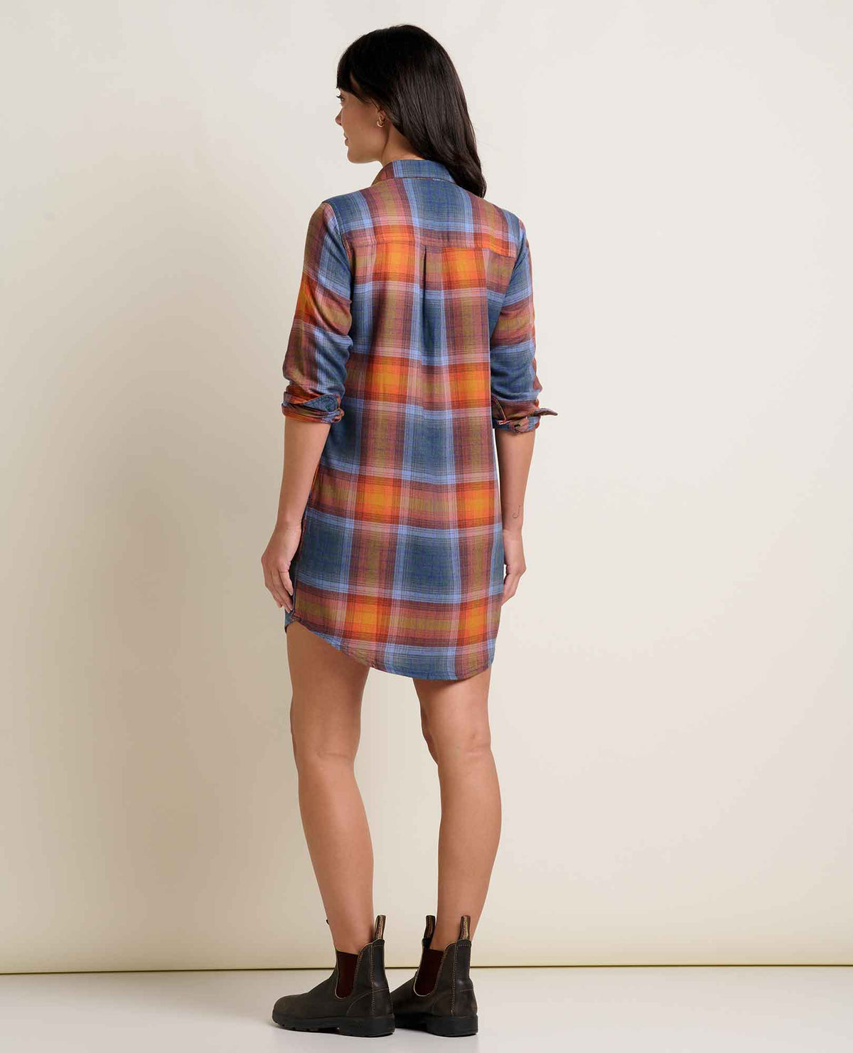 Toad&Co Re-Form Flannel Button Up Shirtdress