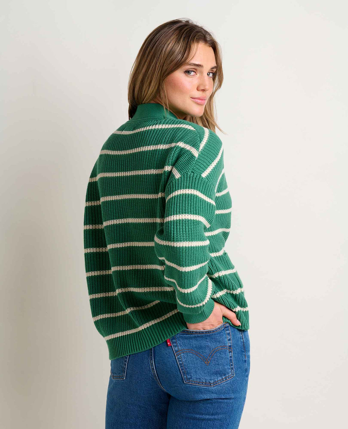 Toad&Co Bianca Oversized Shaker Cardigan - Organic & Recycled Cotton