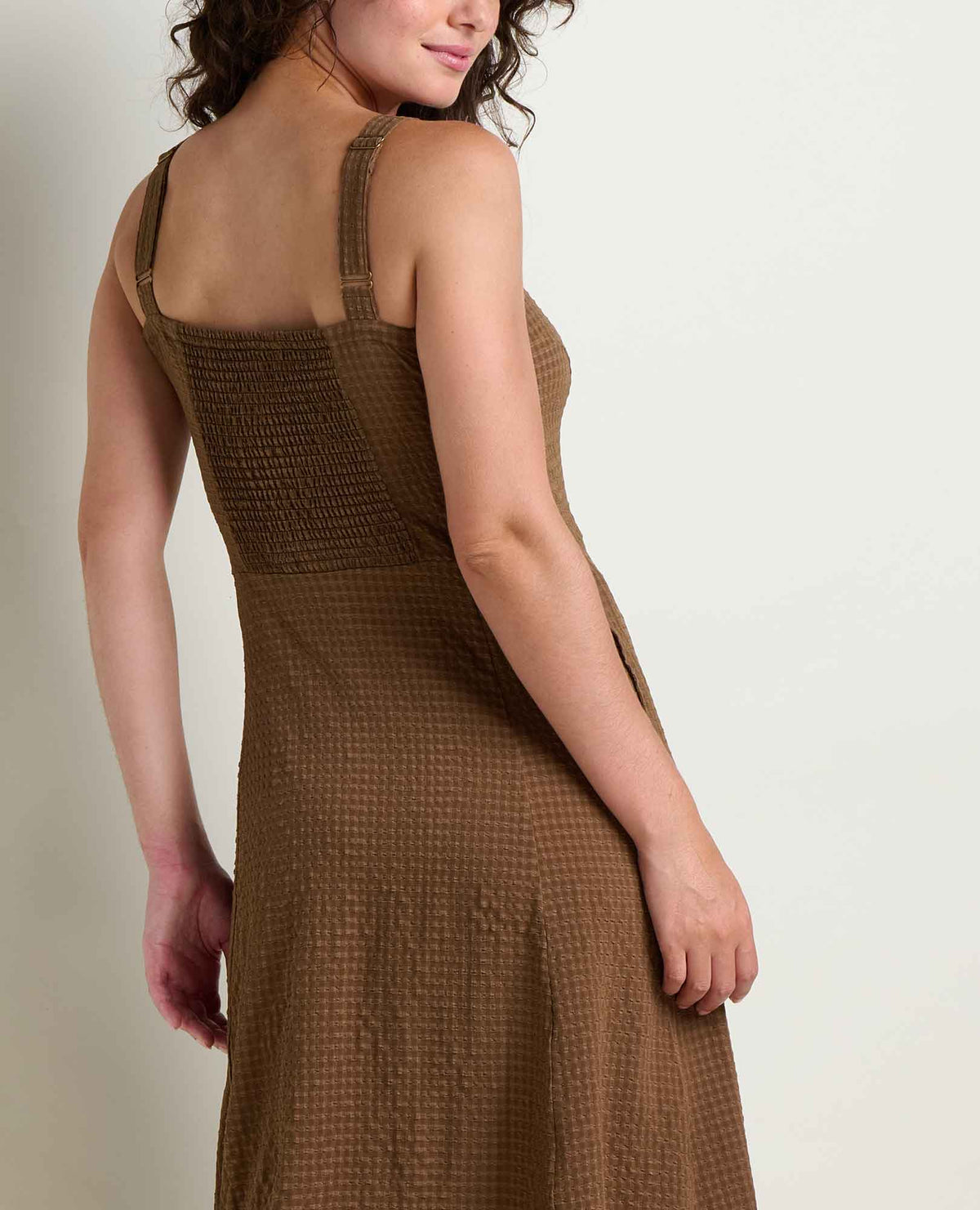 Toad&Co Sunkissed Tank Midi Dress - Quick-Dry Recycled Midi Travel Dress