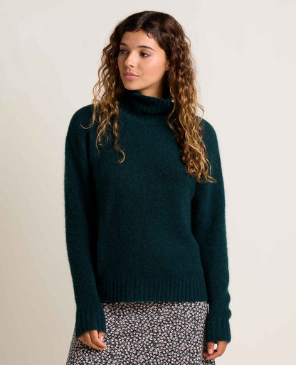 Toad&Co Women's Alpaca Merino Turtleneck Sweater - Cozy & Soft
