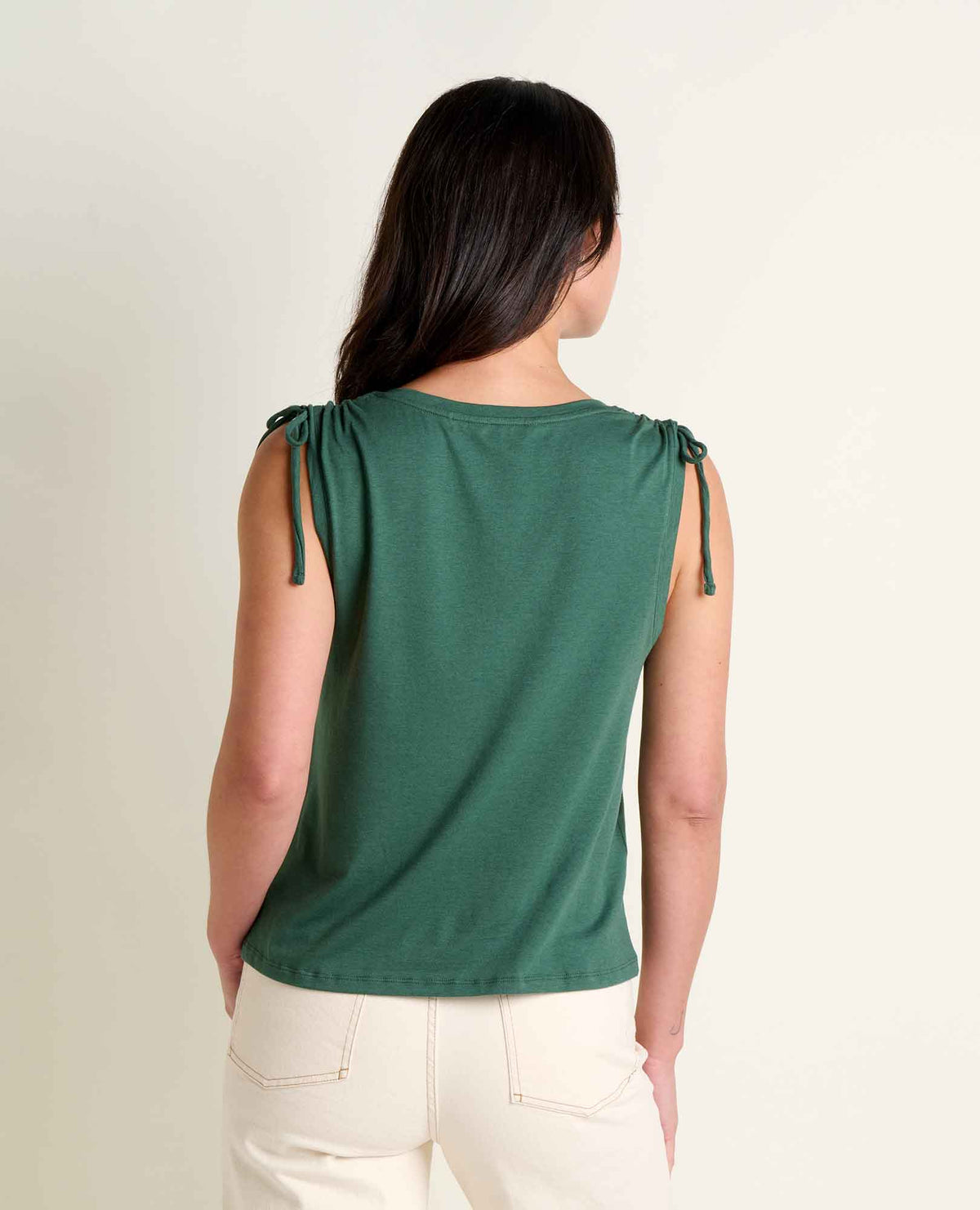 Toad&Co Anza Cinch V-Neck Tank Top - Organic Cotton