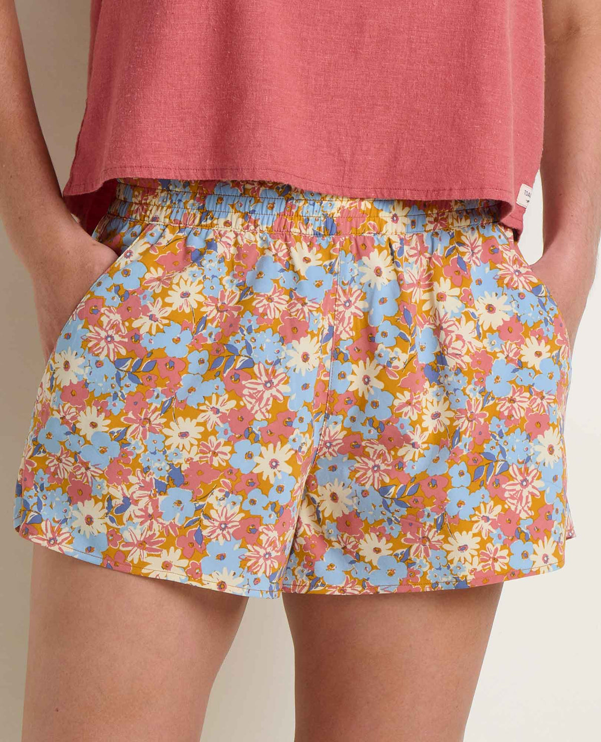 Toad&Co Sunkissed Pull-On Short - High-Rise Quick-Dry Women's Travel Shorts