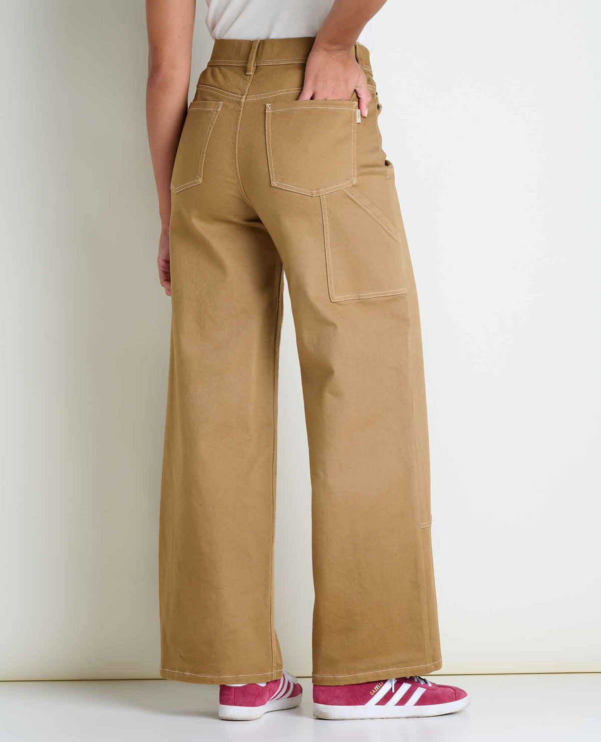 Toad&Co Organic Cotton Wide Leg Utility Denim - Sustainable Jeans by Toad&Co