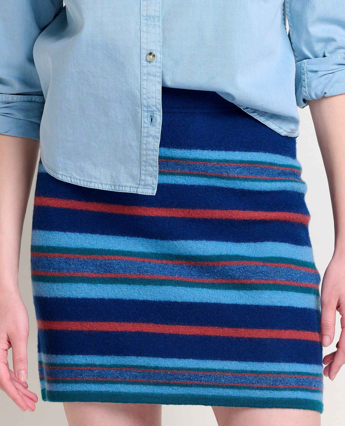 Toad&Co Heartfelt Merino Wool Sweater Skirt